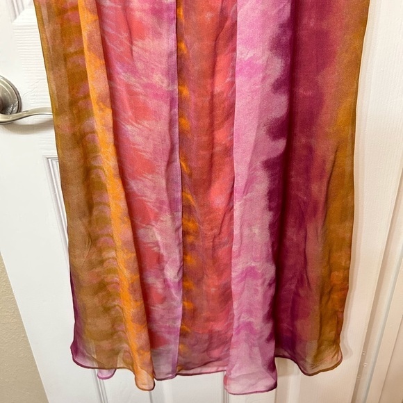 Zara Tie Dye Sequin Embellished Maxi Dress - Picture 13 of 16